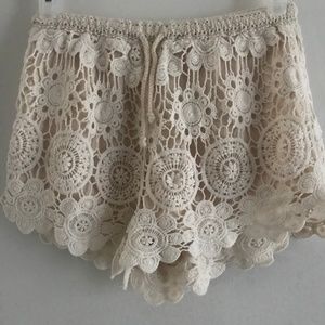Love Tree S Crochet Shorts